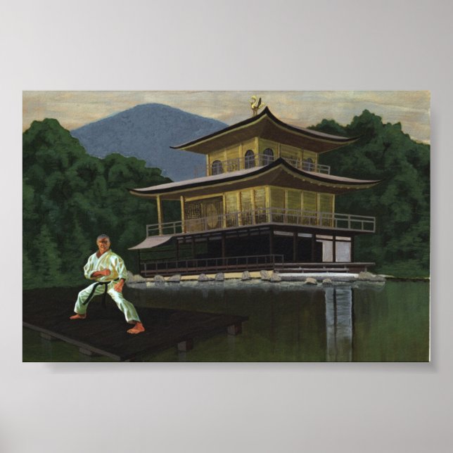 Poster Karate Pavillion (Devant)