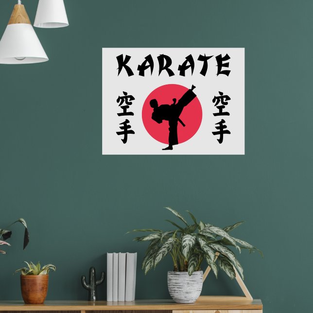 Poster Karate Soleil Levant  (Salon 1)