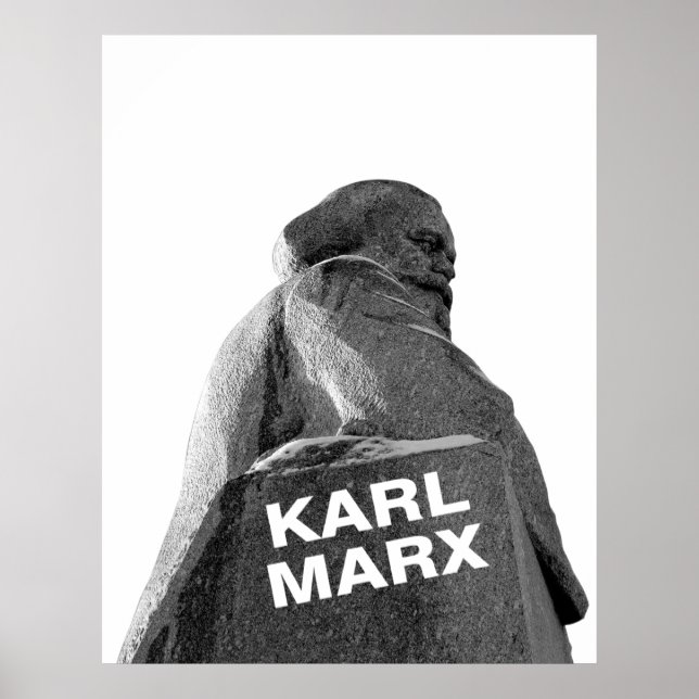 Poster Karl Marx (Devant)