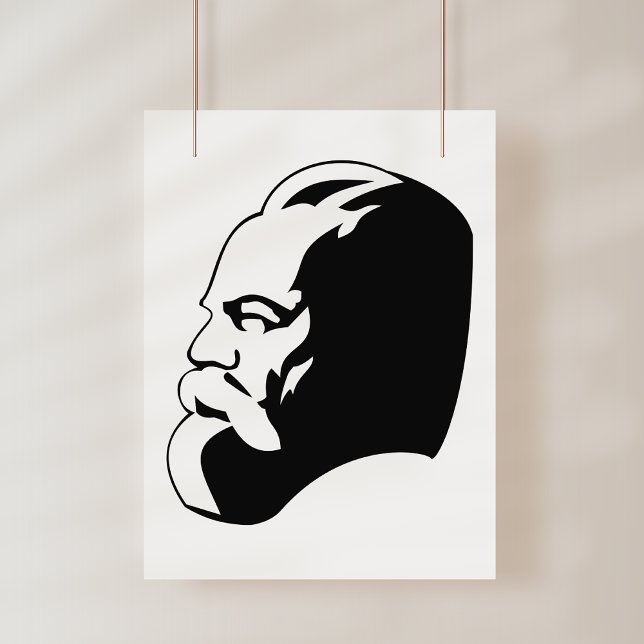 Poster Karl Marx, Communism, Socialism, Soviet Union (Créateur téléchargé)