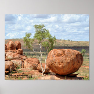Poster Karlu Karlu "Les billes du diable"