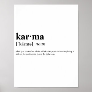 Poster Karma