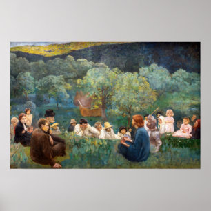 Poster Károly Ferenczy - Sermon sur la montagne