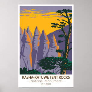 Poster Kasha - Monument national de Katuwe Tent Rocks