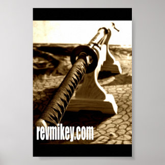 Poster katana