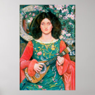 Poster Kate Bunce Melody CC1230 Musique décorative