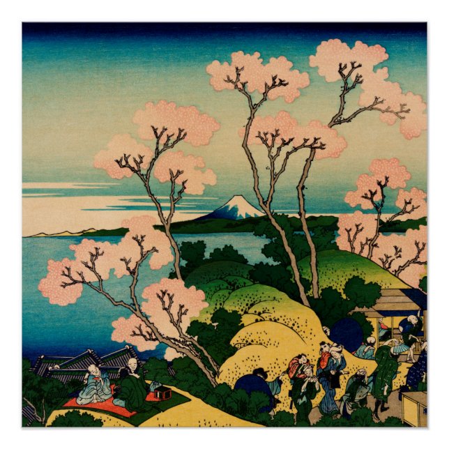 Poster Katsushika Hokusai (Devant)