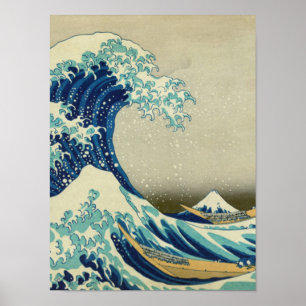 Poster Katsushika Hokusai - The Great Wave off Kanagawa