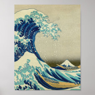 Poster Katsushika Hokusai - The Great Wave off Kanagawa