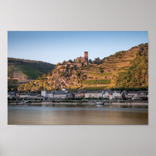 Poster Kaub am Rhein - Allemagne