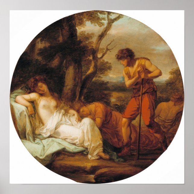 Poster Kauffman - Cymon et Iphigénie (Devant)