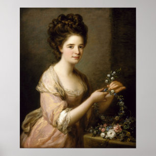 Poster Kauffman - Eleanor comtesse de Lauderdale