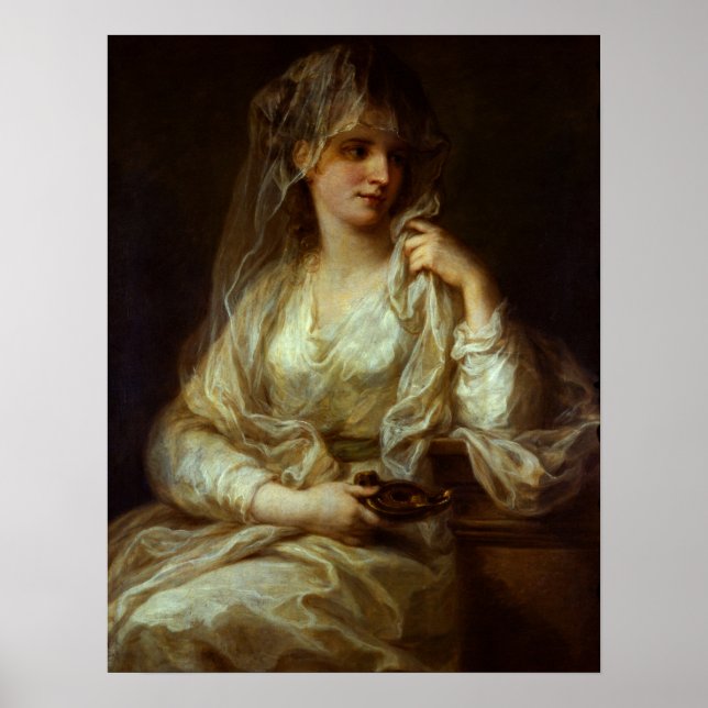 Poster Kauffman - Portrait D'Une Dame Comme Vierge Vestal (Devant)
