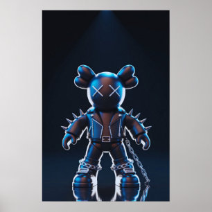 Poster Kaws Companion : Graffiti Splash