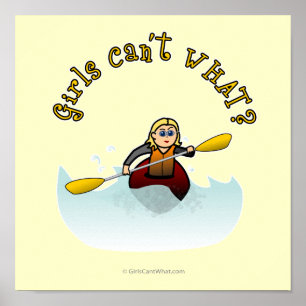 Poster Kayaker