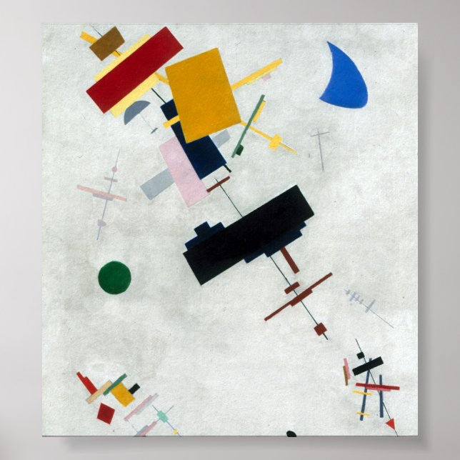 Poster Kazimir Malevich - Suprématisme (Devant)