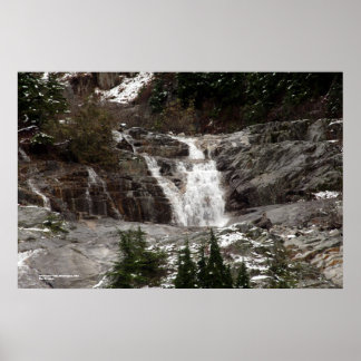 Poster Keekwulee Falls, Washington, États-Unis