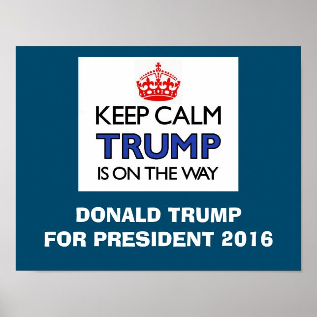 Poster Keep Calm (Devant)