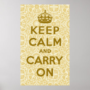 Poster Keep Calm and Carry
