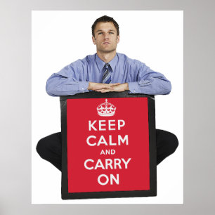 Poster Keep Calm and Carry
