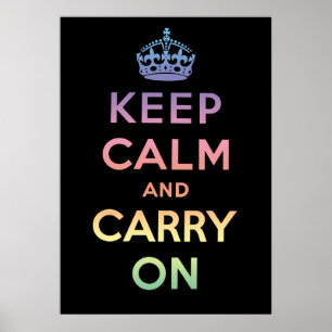 Poster Keep Calm and Carry
