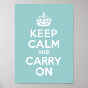 Poster Keep Calm and Carry On