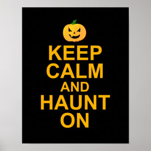 Poster Keep Calm and Haunt On, Halloween