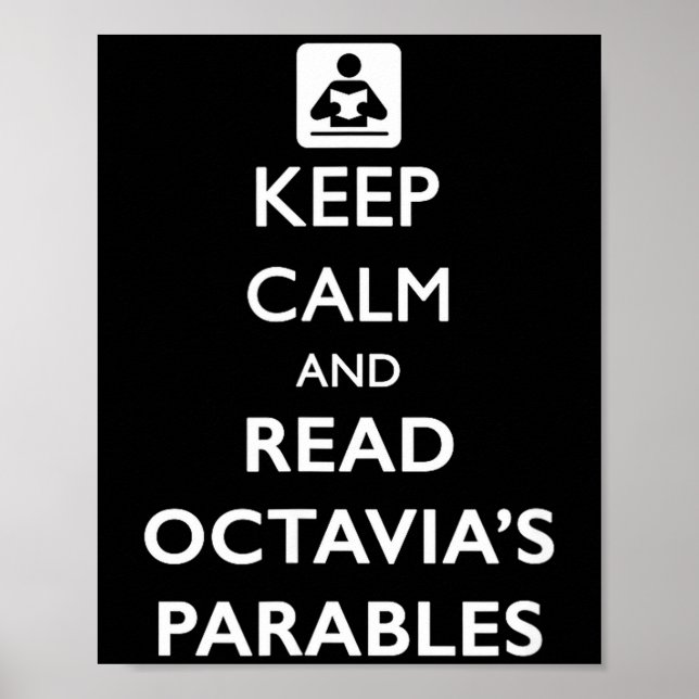Poster Keep Calm And Read Parables  (Devant)