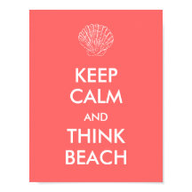 Poster - KEEP CALM BEACH