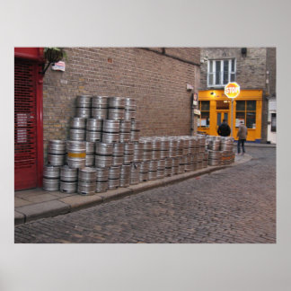 Poster Kegs de Dublin