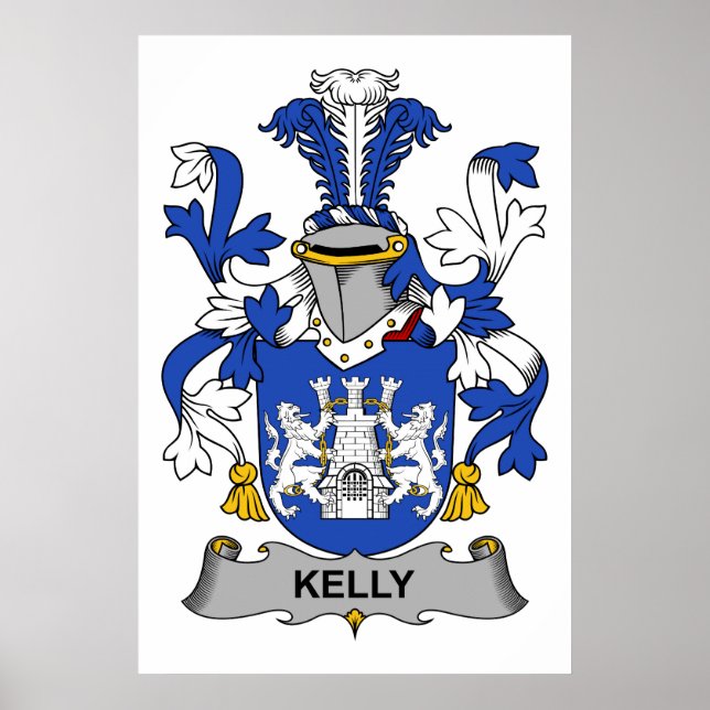 Poster Kelly Family Crest (Devant)