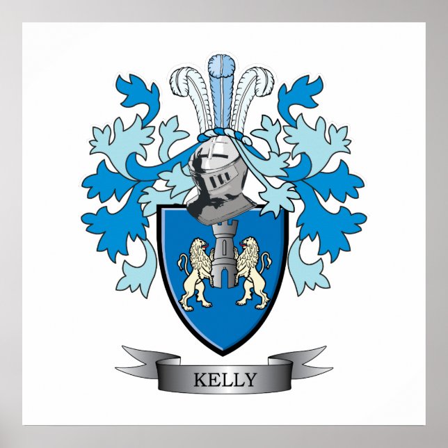 Poster Kelly Family Crest (Devant)
