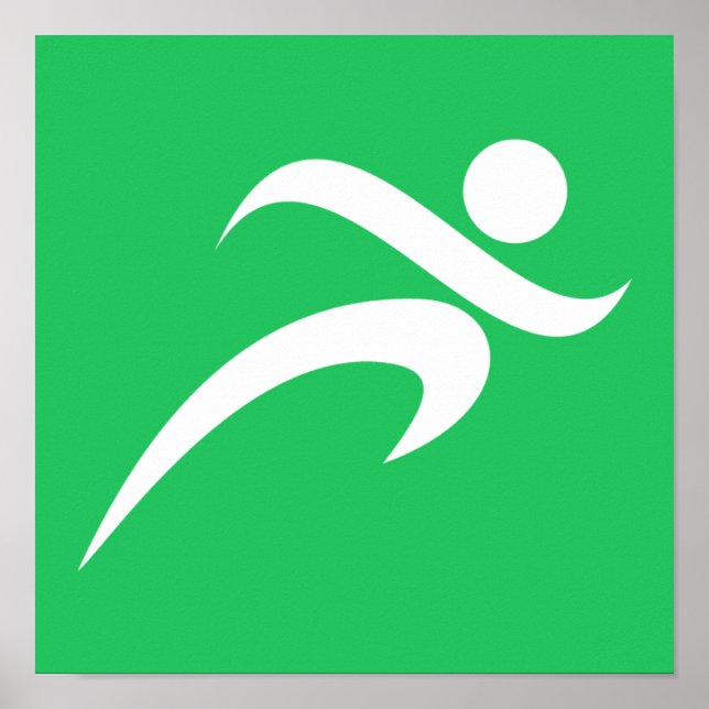 Poster Kelly Green Running (Devant)
