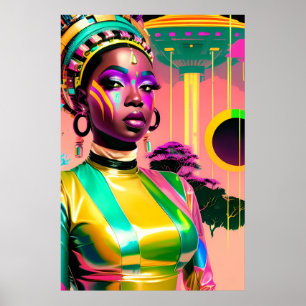 Poster Ken Gage Afrofuturisme One Science Fiction Pop