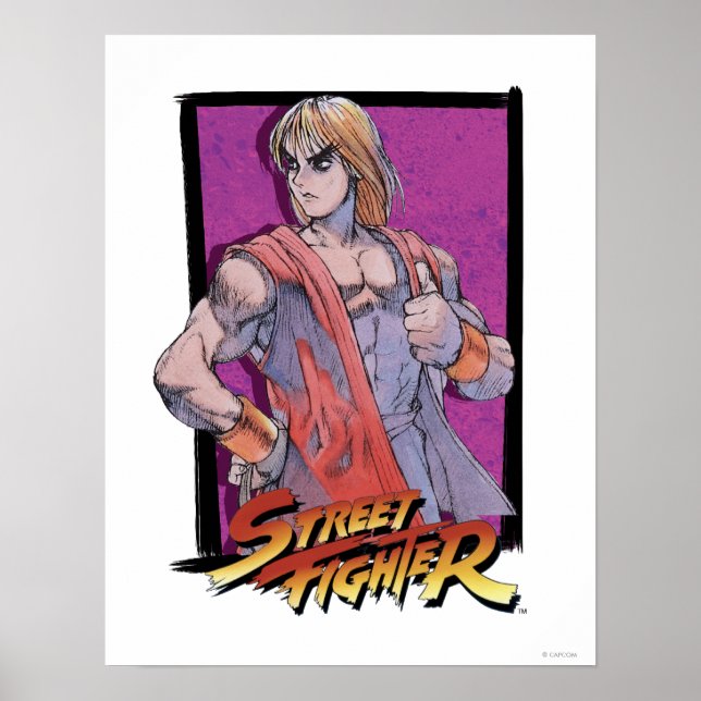 Poster Ken Masters (Devant)