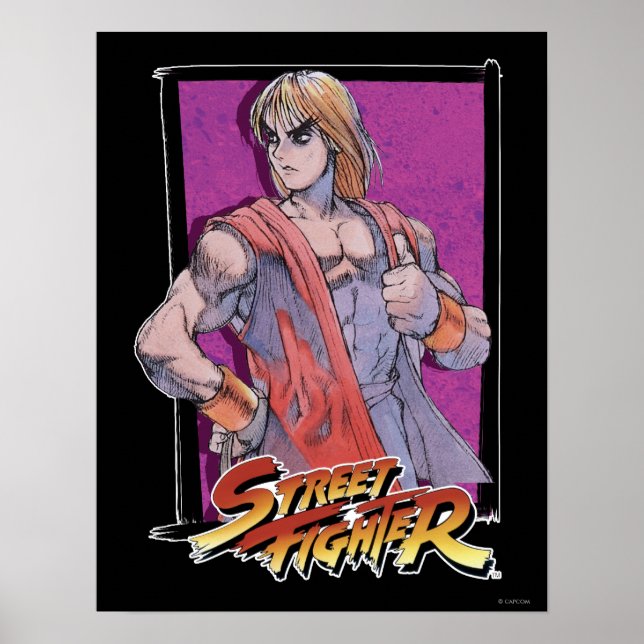 Poster Ken Masters (Devant)