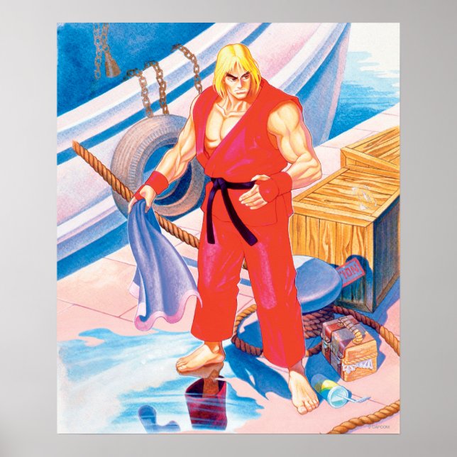 Poster Ken on Dock (Devant)