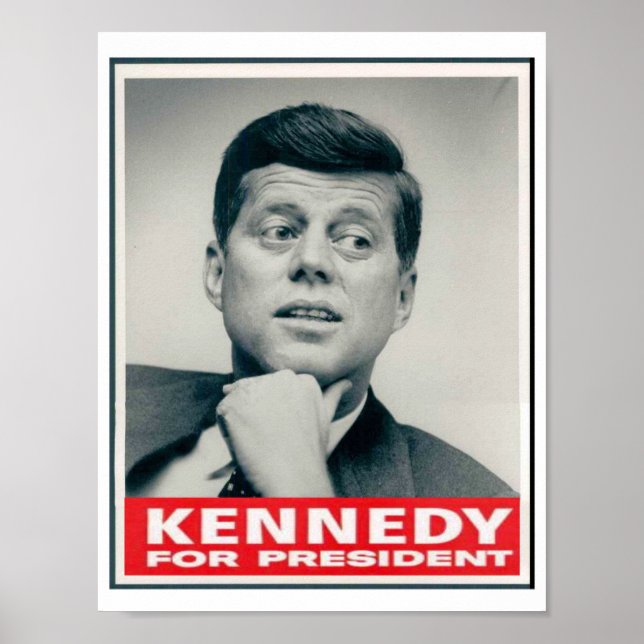 Poster Kennedy pour le président (Devant)