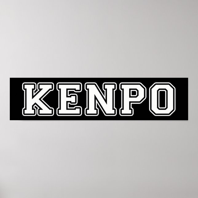 Poster Kenpo (Devant)