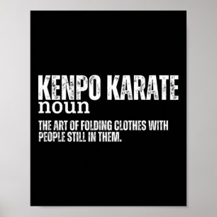 Poster Kenpo Karate Définition Drôle American Kenpo 1