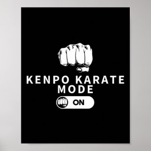 Poster Kenpo Karate Mode Sur Funny American Kenpo