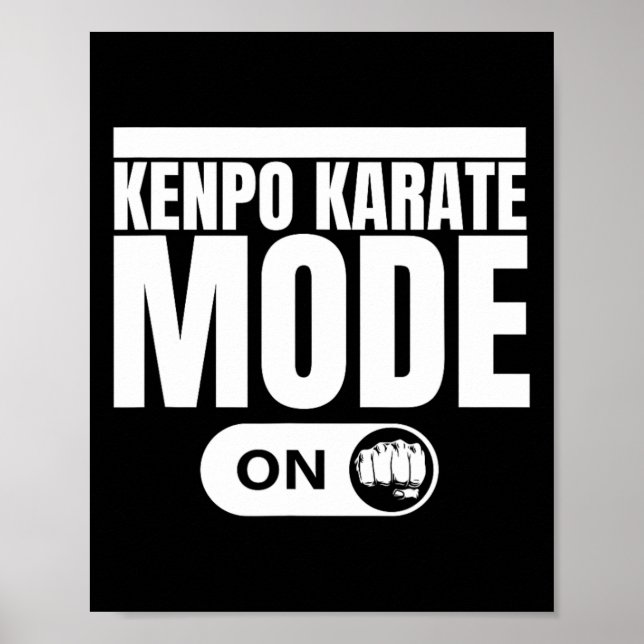 Poster Kenpo Karate Mode Sur Funny American Kenpo 1 (Devant)