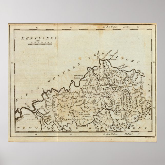 Poster Kentucky (Devant)