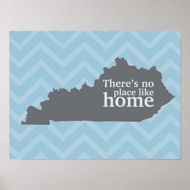 Poster Kentucky Il n'y a pas d'endroit comme chez soi (Devant)