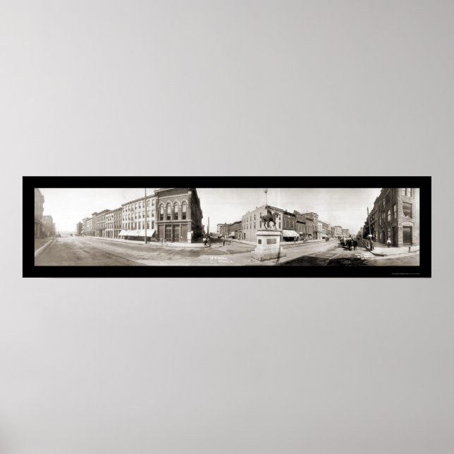 Poster Keokuk, IA Photo 1907 (Devant)