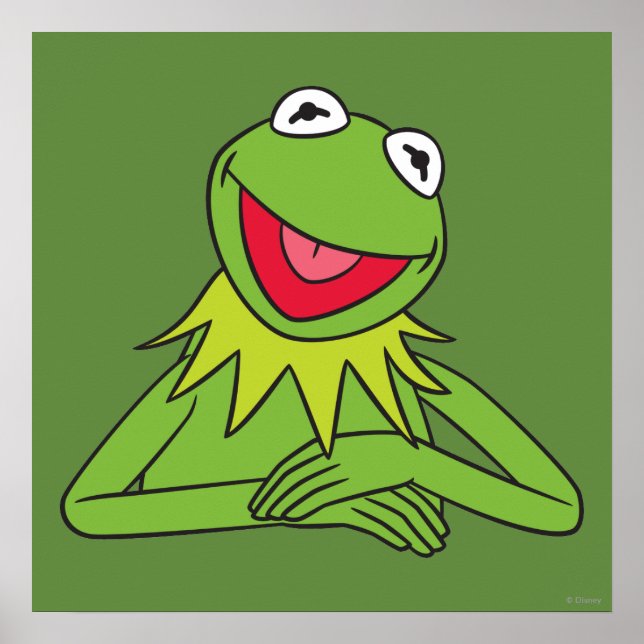 Poster Kermit la grenouille (Devant)