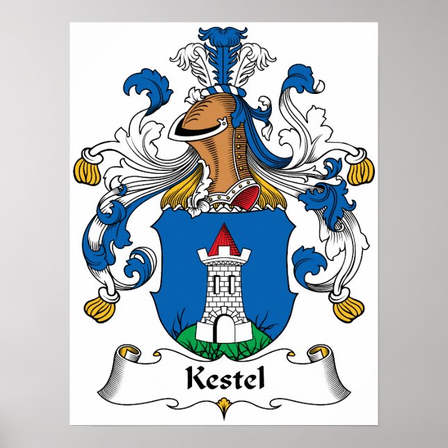 Poster Kestel Family Crest (Devant)