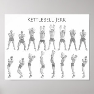 Poster Kettlebell Jerk