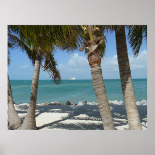 Poster Key West Beach