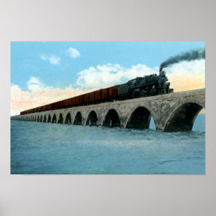Poster Key West Florida Cubain Special Long Key